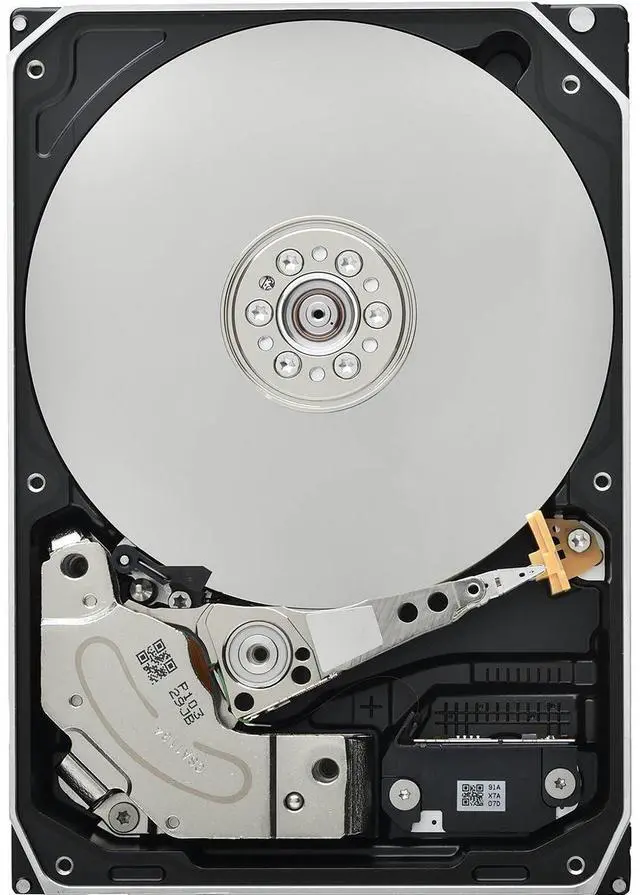 Alt view image 5 of 9 - Toshiba N300 Pro HDWG740XZSTD 4 TB Hard Drive - 3.5" Internal - SATA (SATA/600) - Conventional Magnetic Recording (CMR) Method - NAS Device Supported - 7200rpm - 300 TB TBW - 512e Format - 5 Year