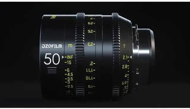 Alt view image 6 of 6 - DZOFILM Vespid Prime 50mm T2.1 Cinema Lens for PL & EF Mount