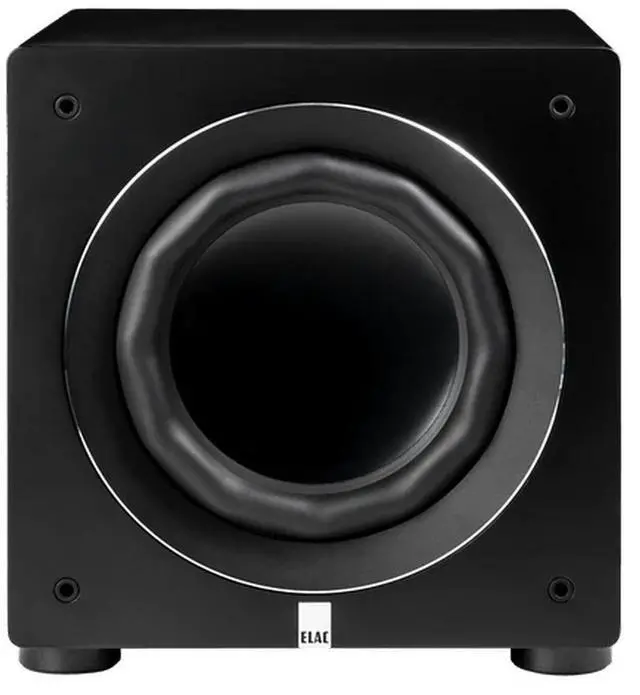 Main image of ELAC Varro Reference RS500 10" 500W Powered Subwoofer with App Control/Auto EQ, Satin Black