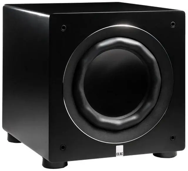 Alt view image 2 of 5 - ELAC Varro Reference RS500 10" 500W Powered Subwoofer with App Control/Auto EQ, Satin Black
