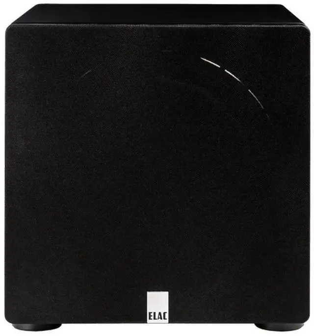 Alt view image 4 of 5 - ELAC Varro Reference RS500 10" 500W Powered Subwoofer with App Control/Auto EQ, Satin Black