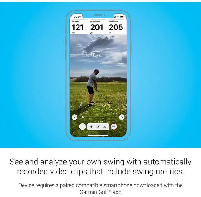 Alt view image 19 of 19 - Garmin Approach R10, Portable Golf Launch Monitor