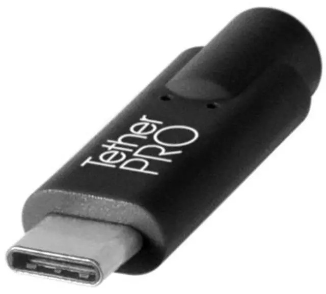 Alt view image 2 of 2 - Tether Tools TetherPro USB-C to USB-C Cable, 15', Black