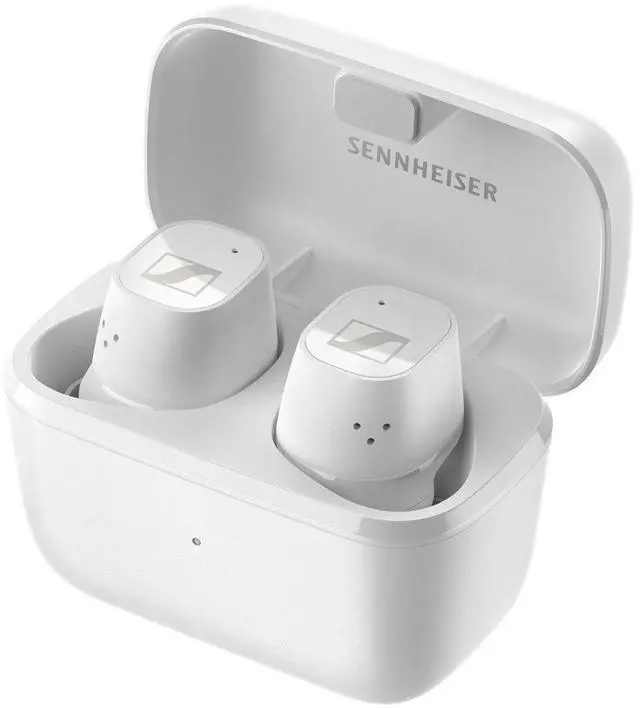 Alt view image 11 of 15 - Sennheiser CXPLUSTW1 True Wireless Earbuds - White