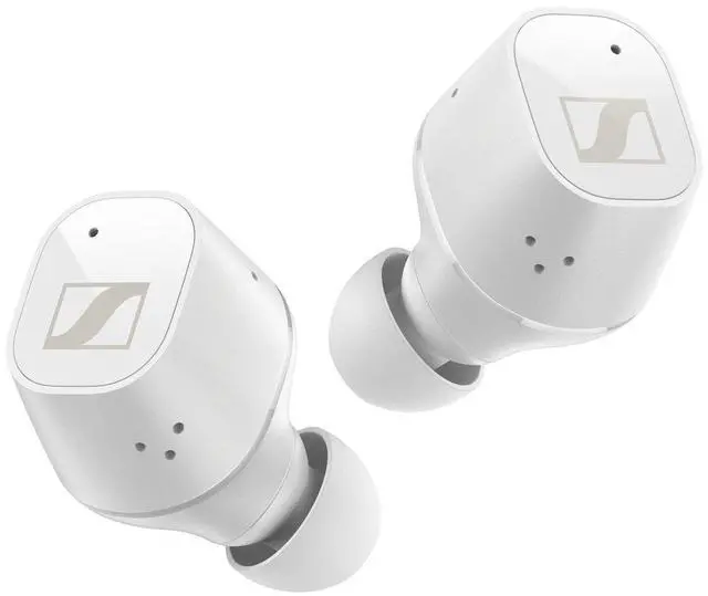 Alt view image 13 of 15 - Sennheiser CXPLUSTW1 True Wireless Earbuds - White
