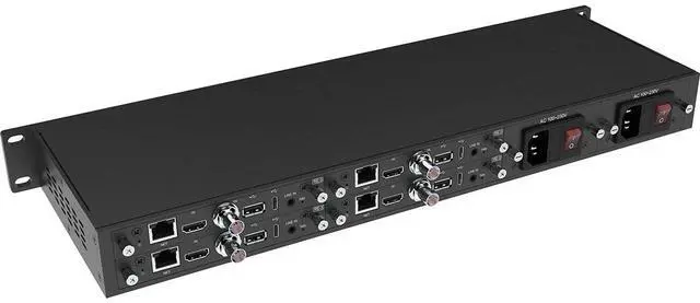 Alt view image 7 of 7 - Kiloview RE-3 Dual-Channel 4K UHD H.265/H.264 HDMI/3G-SDI/NDI|HX Rackmount Encoding Card for Cradle Series Frame