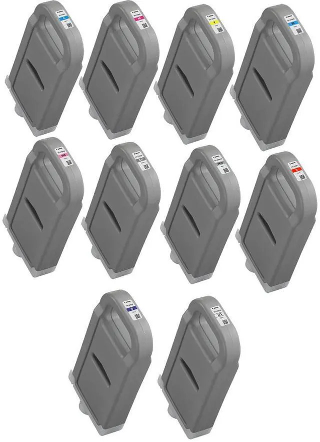 Main image of Canon PFI-3700 700ml 10-Color Pigment Ink Tank Bundle for imagePROGRAF PRO-2600, PRO-4600 and PRO-6600 Printers