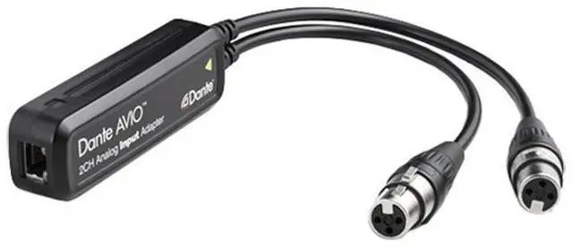 Alt view image 3 of 3 - Audinate DANTE AVIO ANALOG INPUT ADAPT