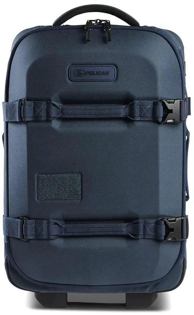 Alt view image 5 of 5 - Pelican Aegis Series 22" Wheeled Carry-On Roller Hybrid Duffel Bag  + Travel Bundle Indigo Blue