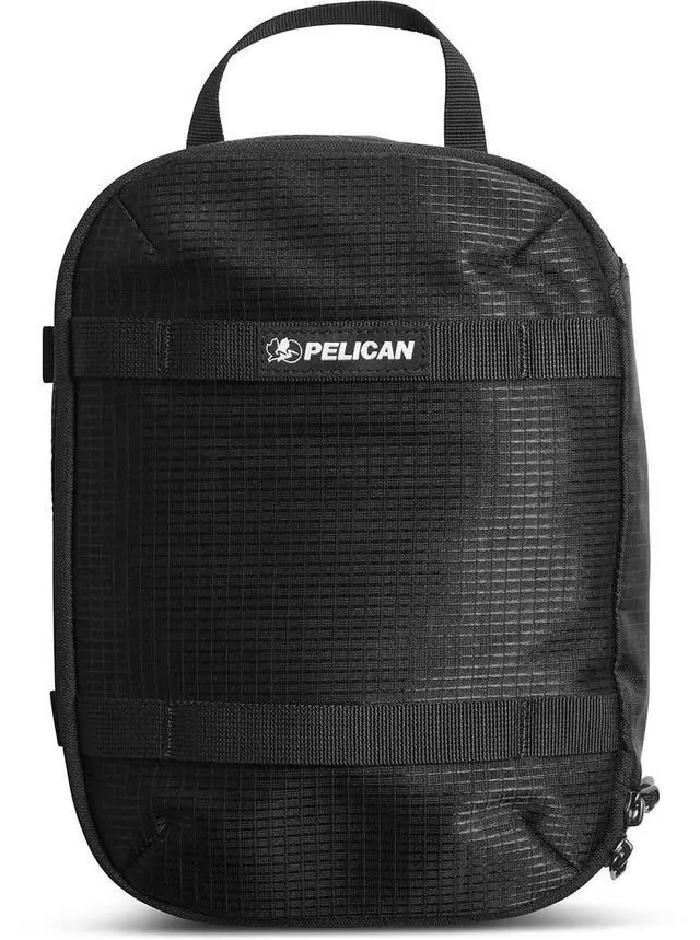 Alt view image 3 of 6 - Pelican Aegis HY32 32" Wheeled Check-In Roller Hybrid Duffel Bag, Indigo Blue, Bundle with SPL ModPak Storage Pouch and SXH5 Protective Cross Body Sling Bag