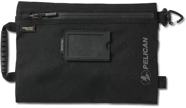 Alt view image 4 of 6 - Pelican 1510 Protector Watertight Wheeled Hard Case without Foam Insert, Bundle with 1510MP Panel Lid Organizer and SPL ModPak Large Storage Pouch, Black
