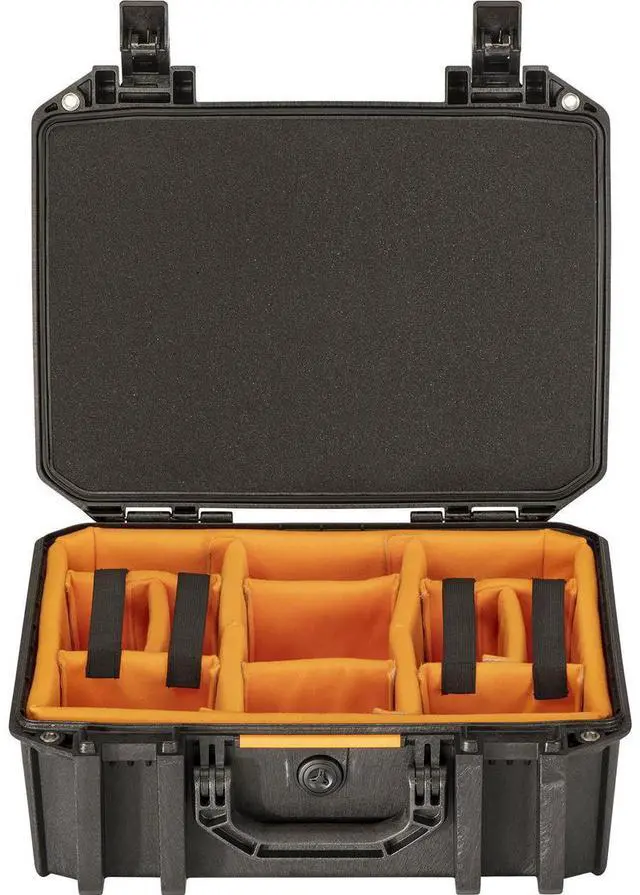 Alt view image 3 of 7 - Pelican Vault V300 Large Case with Lid Foam and Dividers, Black #VCV300-0040-BLK