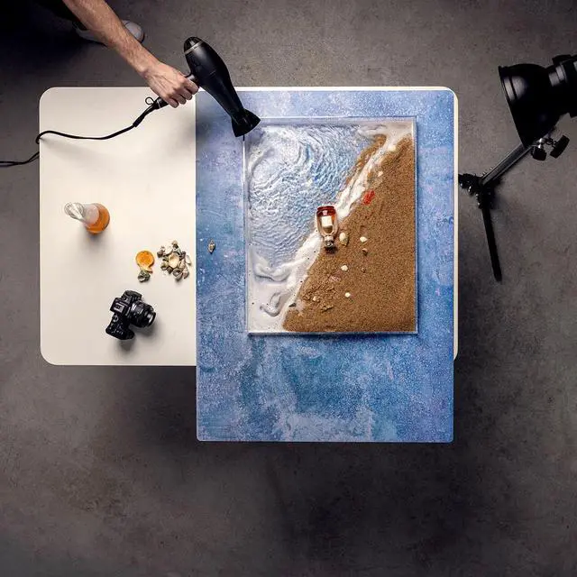 Alt view image 3 of 7 - V-FLAT WORLD 24x19" Photography Aqua Tray