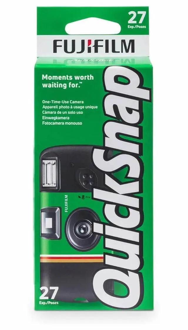 Alt view image 3 of 6 - Fujifilm QuickSnap Flash 400 One Time Use 35mm Camera with Flash, 27 Exposures