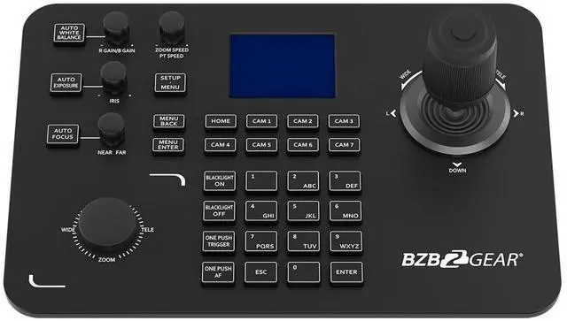 Alt view image 2 of 7 - BZB GEAR BG-COMMANDER 3rd Gen Universal Advanced IP/RS232/422 PTZ Controller