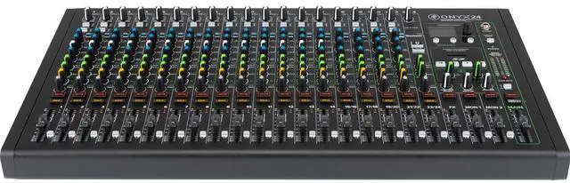 Alt view image 2 of 5 - Mackie ONYX24 24-Channel Premium Analog Mixer with Multi-Track USB