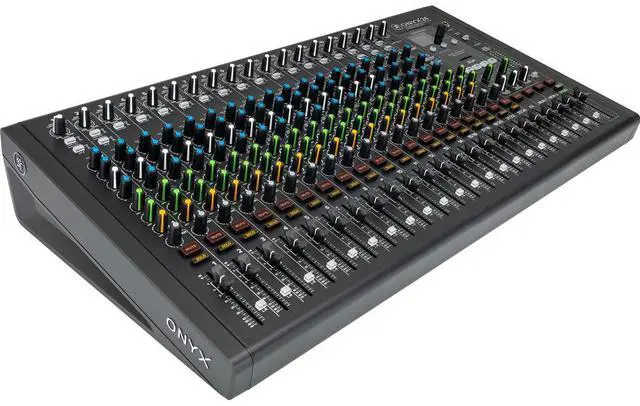 Alt view image 3 of 5 - Mackie ONYX24 24-Channel Premium Analog Mixer with Multi-Track USB