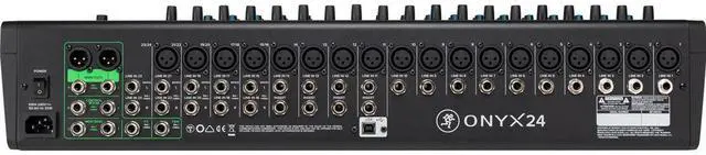 Alt view image 4 of 5 - Mackie ONYX24 24-Channel Premium Analog Mixer with Multi-Track USB