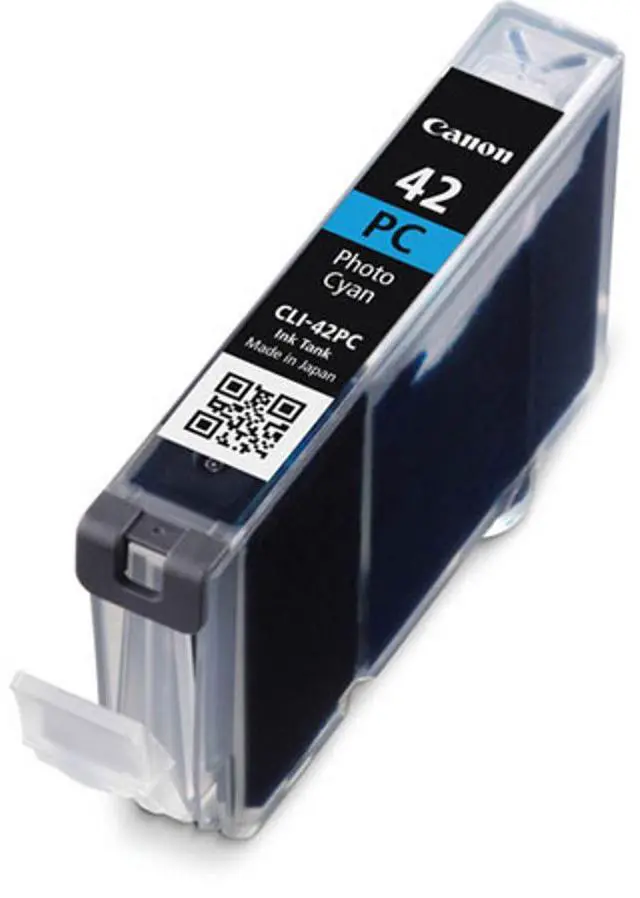 Alt view image 3 of 3 - Canon CLI-42 Photo Cyan Ink Cartridge, 3-Pack