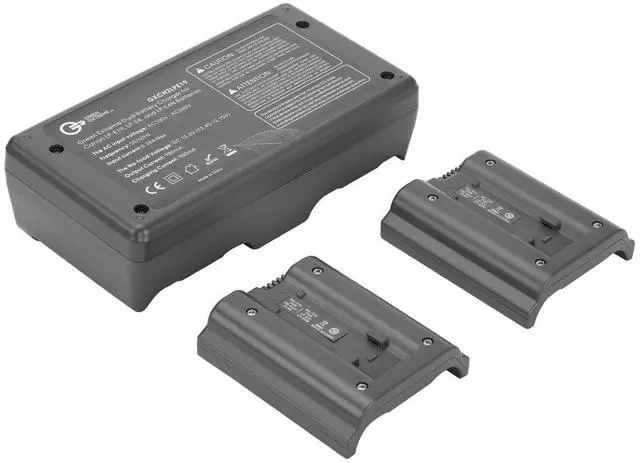 Alt view image 6 of 7 - Green Extreme 2x LP-E19 37.8Wh 10.8V 3500mAh Camera Battery and Dual Charger Kit