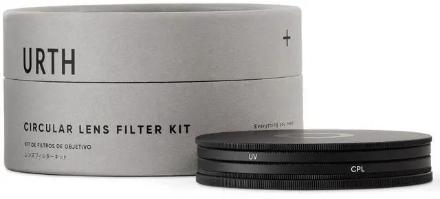 Alt view image 2 of 6 - Urth 49mm Duet Filter Kit with UV and CPL Lens Filters #UFKM2PST49