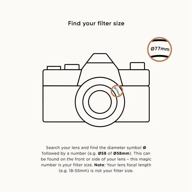Alt view image 7 of 7 - Urth 77mm Circular Variable ND8-128 3 to 7-Stop Lens Filter Plus+ #UNDX128PL77