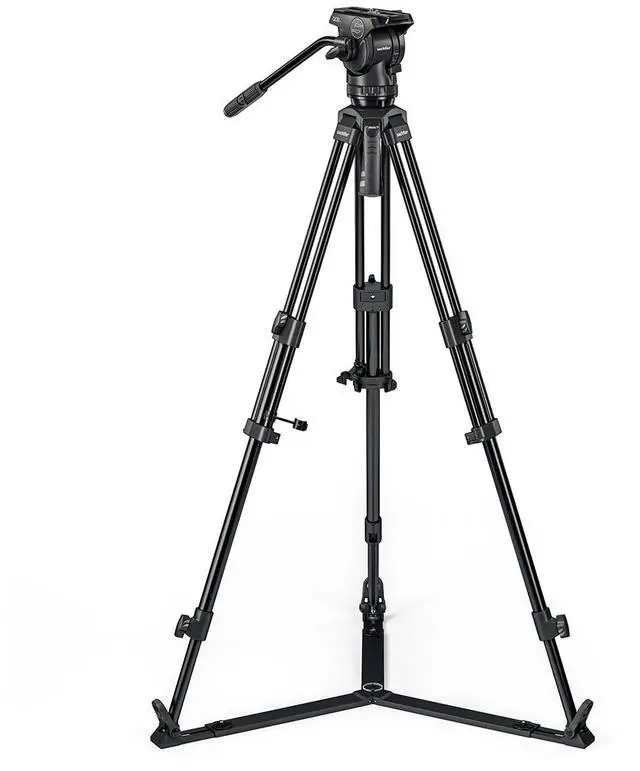 Alt view image 7 of 7 - Sachtler Ace XL MK II Fluid Head with 75/2 AL MK II Aluminum Tripod and SP 75 Ground Spreader