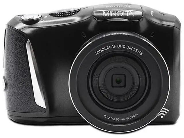 Alt view image 2 of 7 - Minolta Minolta MND55 64 MP AF 4K Ultra HD Digital Camera with WiFi, Black