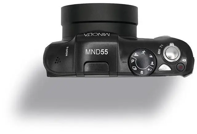 Alt view image 7 of 7 - Minolta Minolta MND55 64 MP AF 4K Ultra HD Digital Camera with WiFi, Black