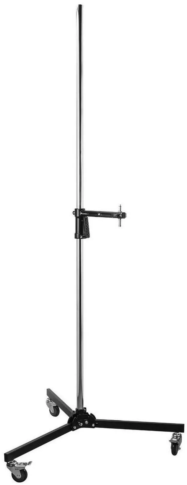 Alt view image 2 of 7 - Flashpoint RB-PG Steel Wheeled Pistol Grip Stand with Extra Grip