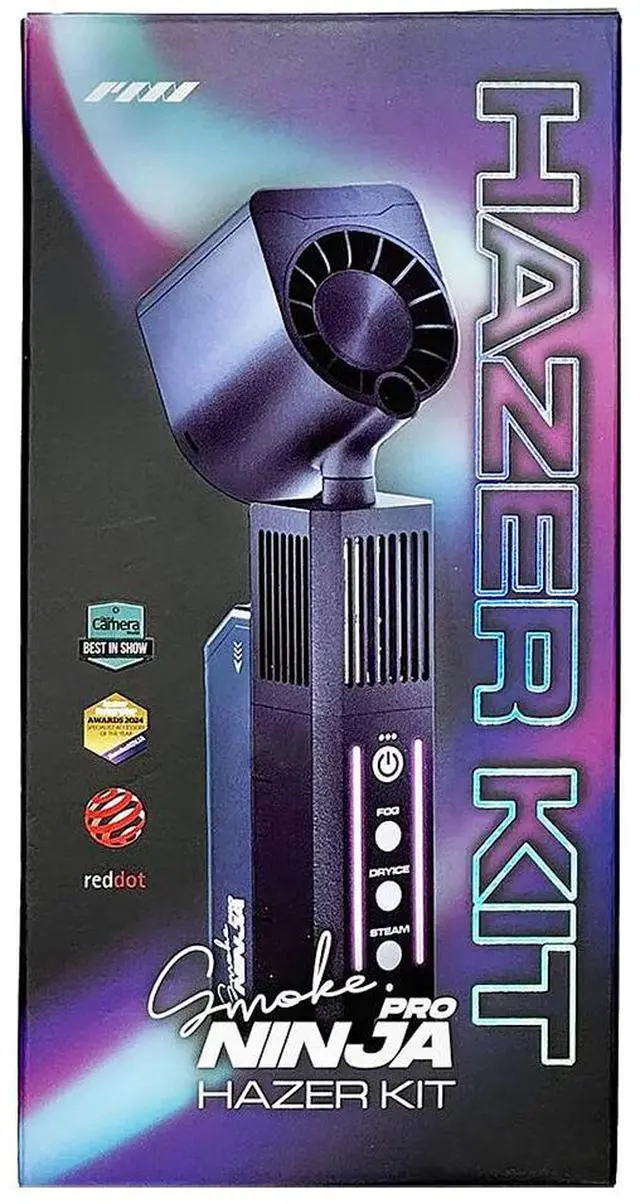 Alt view image 6 of 7 - PMI SmokeNINJA Pro Wireless Handheld Mini Smoke Machine Hazer Kit #PMI_NJ_HAZER