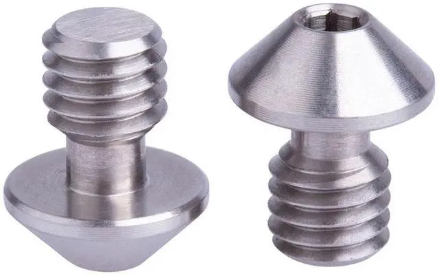 Main image of ProMediaGear A23 3/8"-16 Screw with 5/32" Head for Mounting Long Lenses, Set of 2