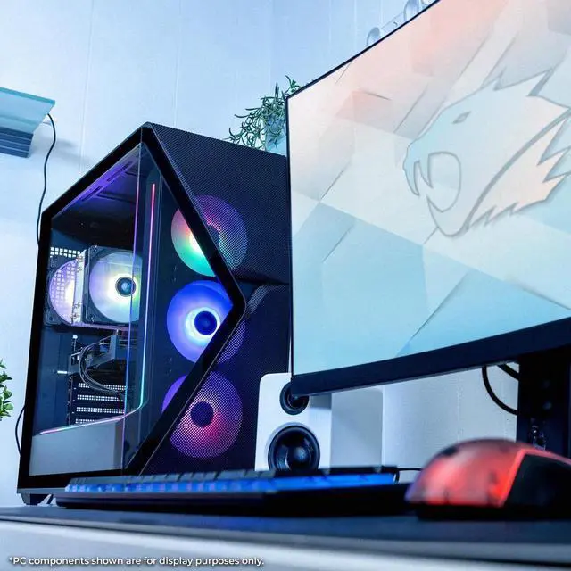 Alt view image 10 of 14 - iBUYPOWER Slate 8 MESH Gaming PC Desktop - Intel Core Ultra 7 265F - NVIDIA GeForce RTX 5070Ti 16GB - 32GB DDR5 RGB - 2TB NVMe SSD - SMI7N57T01