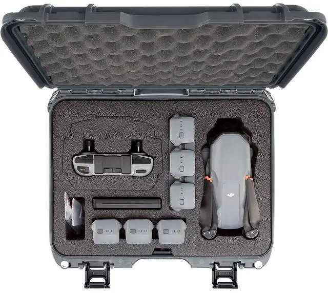 Alt view image 5 of 7 - Nanuk Nanuk Case 920 w/foam (C2107) DJI AIR 3S Flymore - Graphite