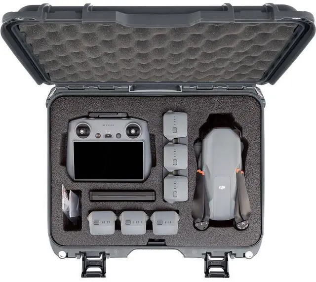 Alt view image 6 of 7 - Nanuk Nanuk Case 920 w/foam (C2107) DJI AIR 3S Flymore - Graphite