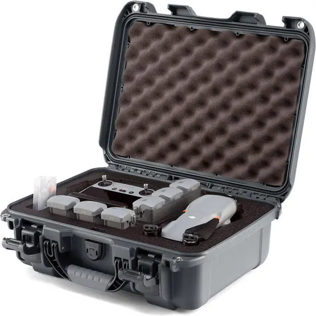 Alt view image 7 of 7 - Nanuk Nanuk Case 920 w/foam (C2107) DJI AIR 3S Flymore - Graphite