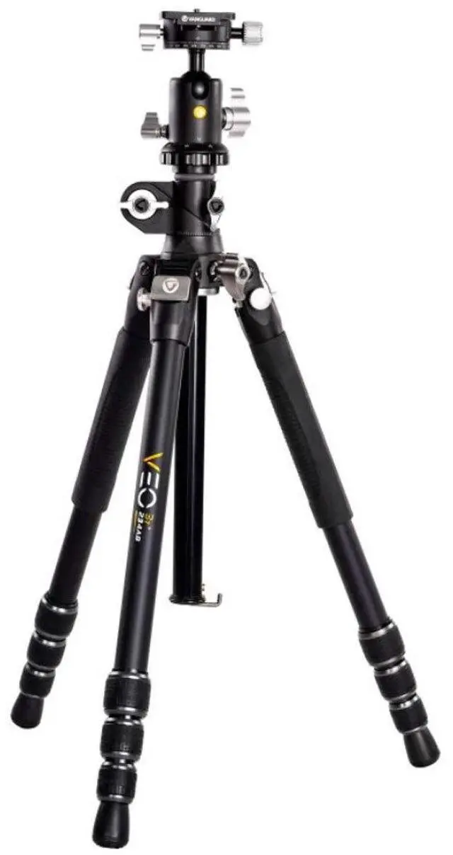 Main image of Vanguard VEO 3T+ 234AB 4-Section Aluminum Travel Tripod with Ball Head, Black