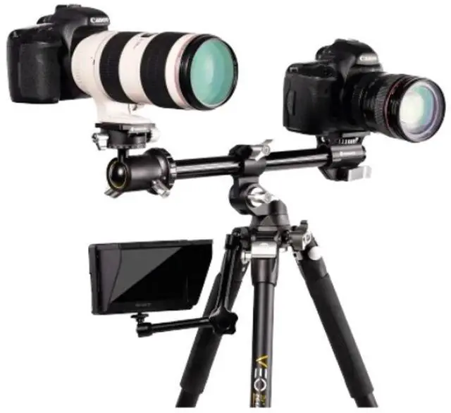 Alt view image 4 of 5 - Vanguard VEO 3T+ 234AB 4-Section Aluminum Travel Tripod with Ball Head, Black