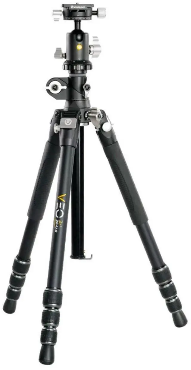 Main image of Vanguard Vanguard VEO3T+264AB Travel Tripod with Ball Head and Multi-Angle Center Column for Overhead Shots