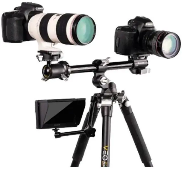 Alt view image 3 of 5 - Vanguard Vanguard VEO3T+264AB Travel Tripod with Ball Head and Multi-Angle Center Column for Overhead Shots