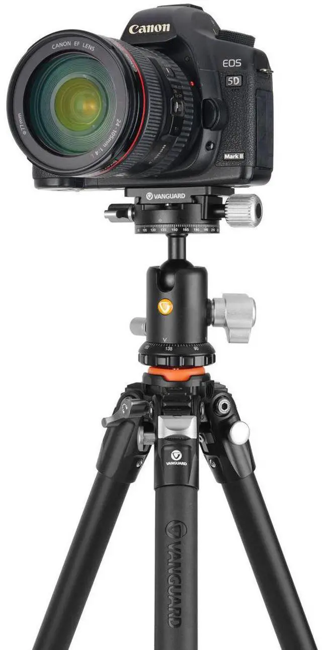 Alt view image 6 of 7 - Vanguard Vanguard Aluminum Tripod with VEO BH-110S Ball Head