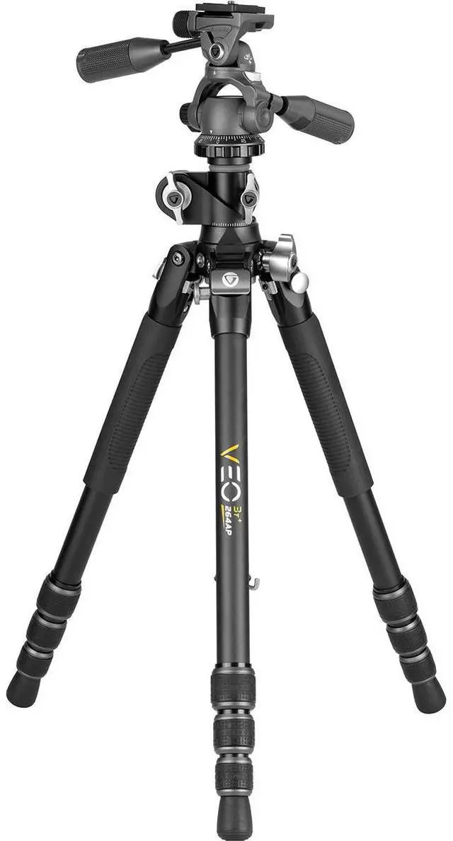 Main image of Vanguard VEO 3T+ 264APS 4-Section Aluminum Travel Tripod/Monopod with PH-38S Pan Head