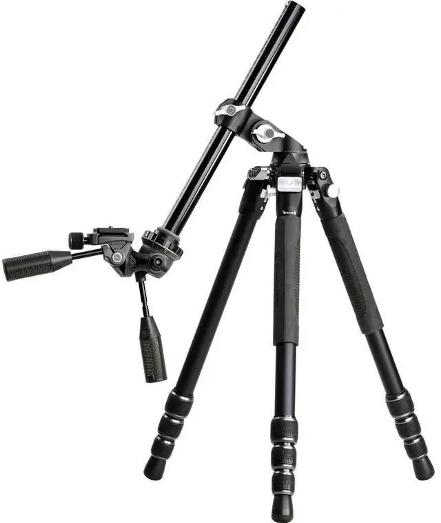 Alt view image 3 of 7 - Vanguard VEO 3T+ 264APS 4-Section Aluminum Travel Tripod/Monopod with PH-38S Pan Head