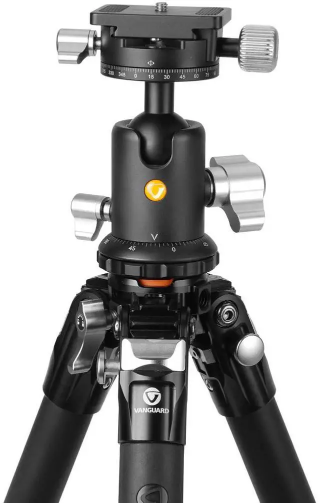 Alt view image 2 of 7 - Vanguard Vanguard Aluminum Tripod with VEO BH-160S Ball Head