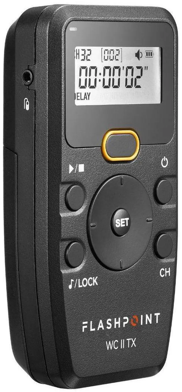 Alt view image 6 of 6 - Flashpoint Wave Commander II Wireless Shutter Kit for Nikon Cameras with DC-2