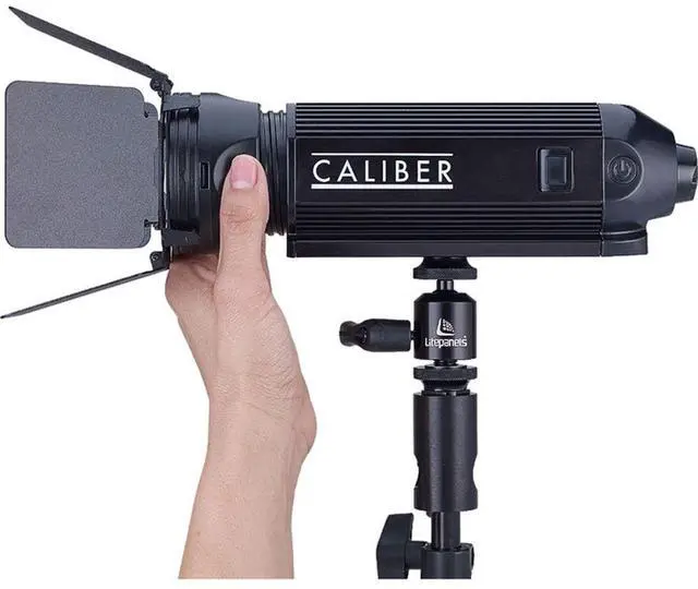 Alt view image 4 of 6 - Litepanels Caliber 17W Daylight LED Fresnel Light #909-1002