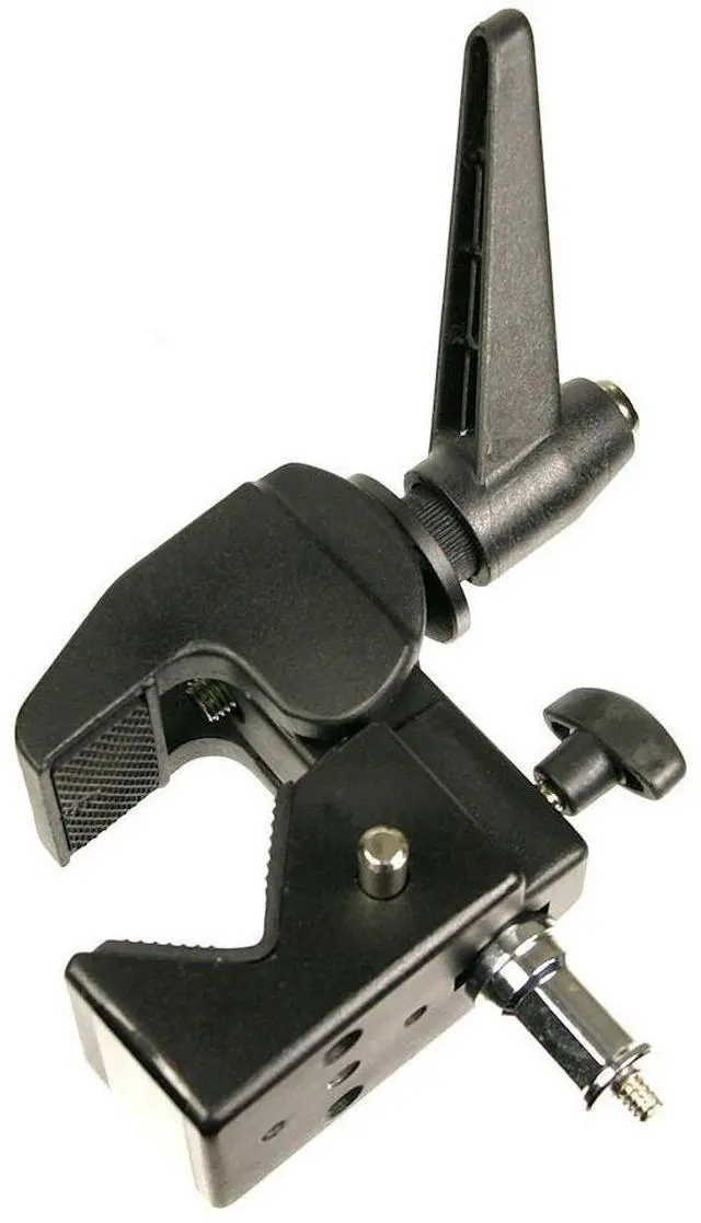 Alt view image 2 of 5 - Alzo Digital Super Clamp with 5/8 Light Mount Stud