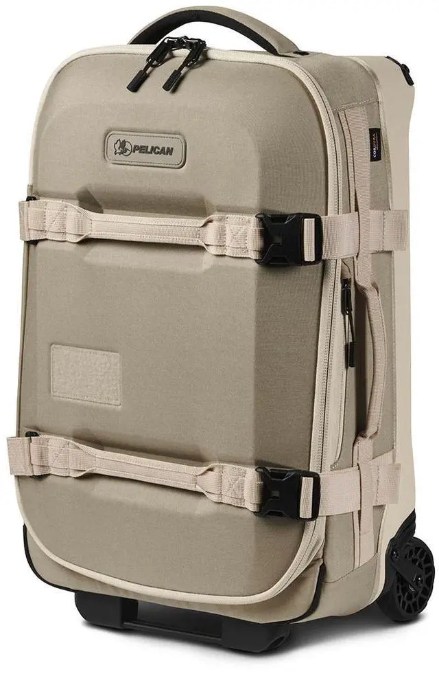 Main image of Pelican Aegis Series 22" Wheeled Carry-On Roller Hybrid Duffel Bag + Travel Bundle Sand