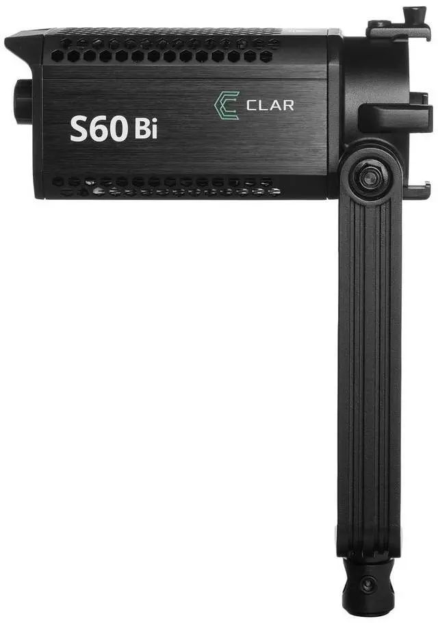 Alt view image 4 of 7 - CLAR S60Bi Bi-Color Focusing COB LED Video Light