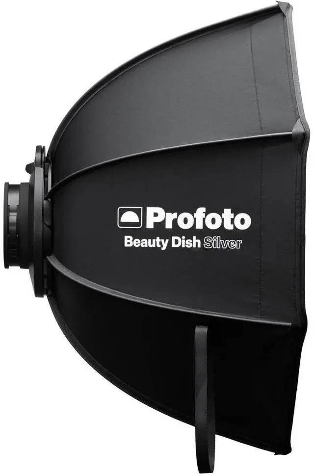 Alt view image 12 of 13 - Profoto Beauty Dish for Portraits and Fashion with Integrated Speedring, Circular Front Edge, and All-In-One Mount Design (Silver)